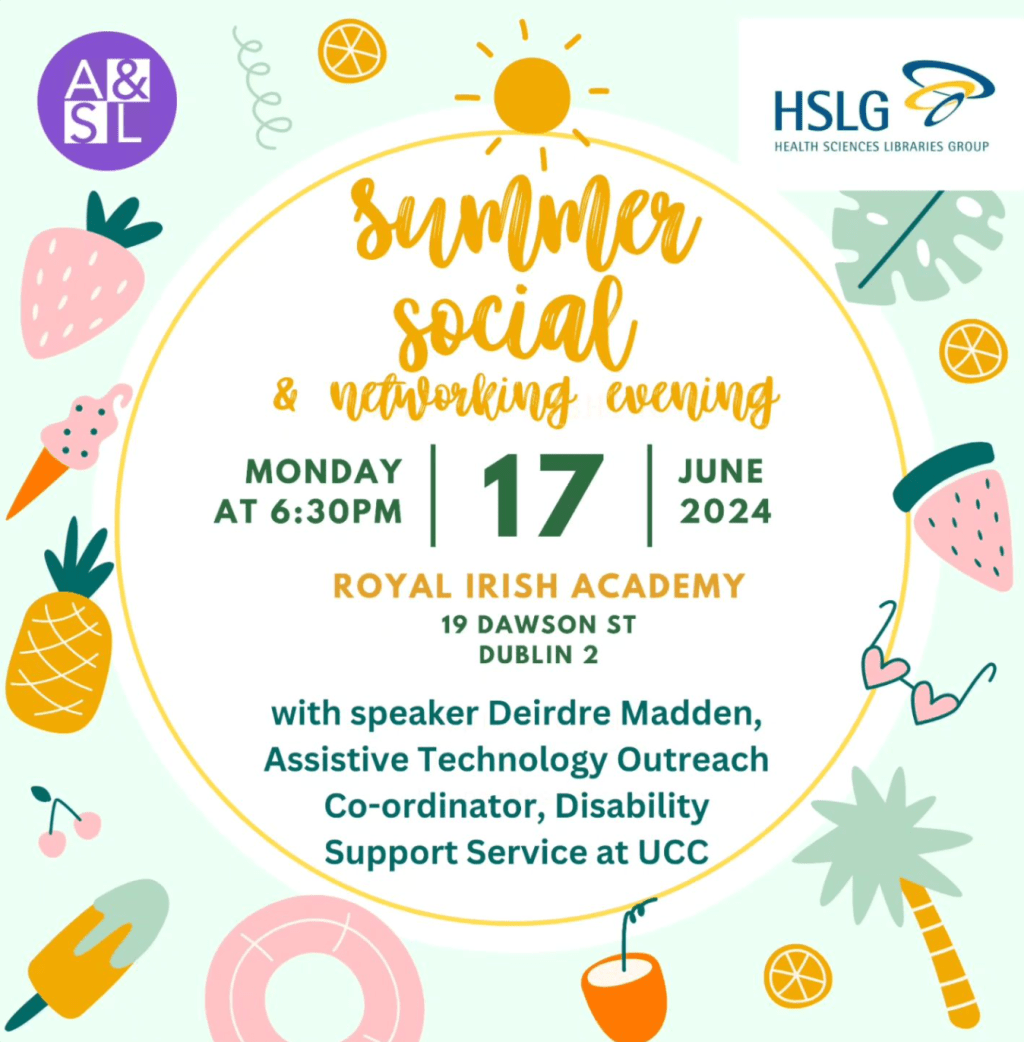 ASL & HSLG Summer Networking Event